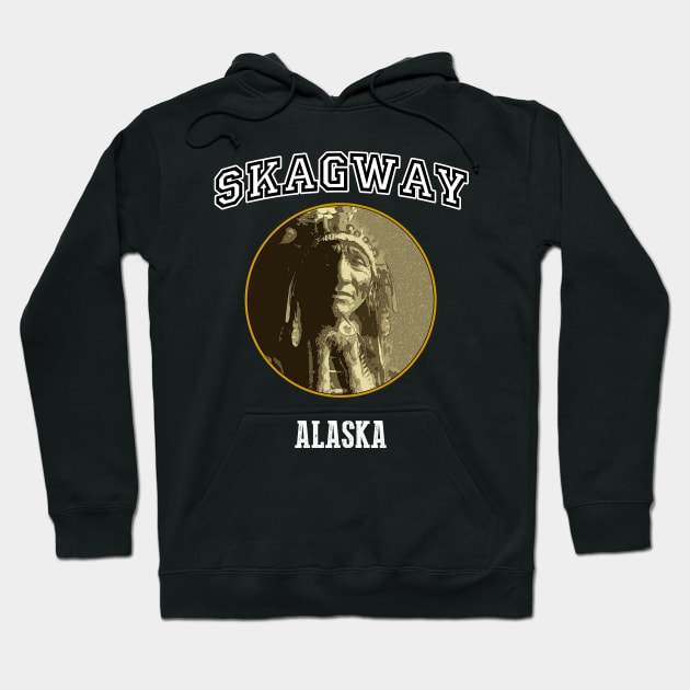 Skagway Town Hoodie by dejava